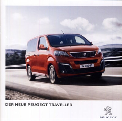 Peugeot Traveller prospekt 2016 