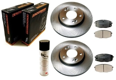 DISCS PADS HYUNDAI I30 I FD KIA CEED I ED 2006-2012 FRONT SET - milautoparts-fr.ukrlive.com