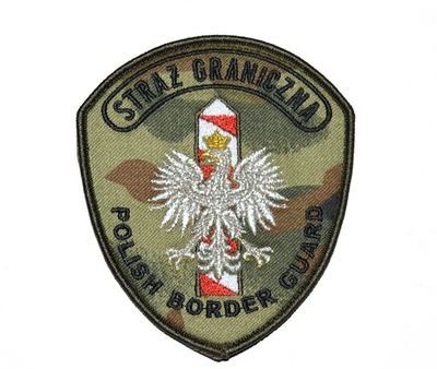 NASZYWKA POLISH BORDER GUARD STRAŻ GRANICZNA SG14