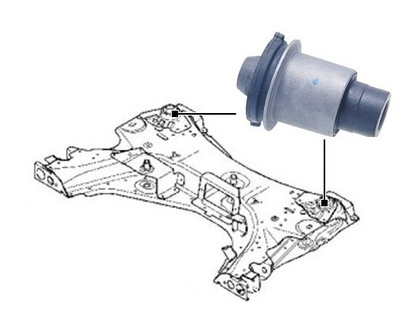 NTY BLOCAGE SILENCIEUX POUTRES ARRIÈRE NISSAN CUBE Z11 Z12 02- MICRA 02- NOTE 05- - milautoparts-fr.ukrlive.com