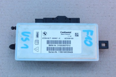 Bmw f10 f11 модуль подушок датчик подушка безпеки 9253637 фото №1