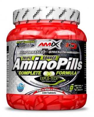 AMIX Amino Pills 330 tabs AMINOKWASY bogaty skład