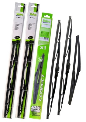 WIPER BLADES FRONT + REAR OPEL ZAFIRA A 99-05 VALEO - milautoparts-fr.ukrlive.com