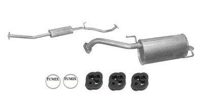 POTS D'ÉCHAPPEMENT NISSAN MICRA K12 1.0 1.2 1.4 POTS D'ÉCHAPPEMENT - milautoparts.fr