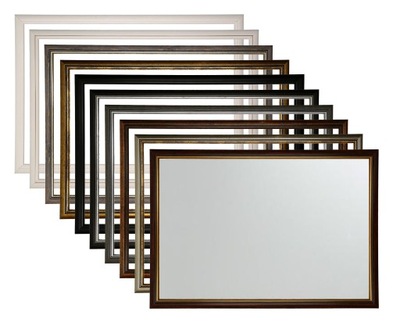 LUSTRO 120x60cm Rama Drewniana różne kolory