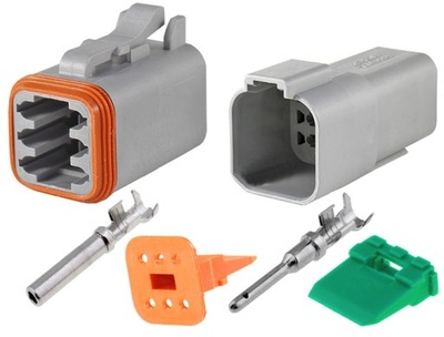 さで KOSTKA ZLACZE 1-2mm2 HERMETYCZNA DEUTSCH DT 12 PIN za 69.00PLN z