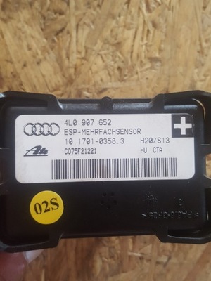 Датчик прискорення esp audi q7 4l0907652 фото №1
