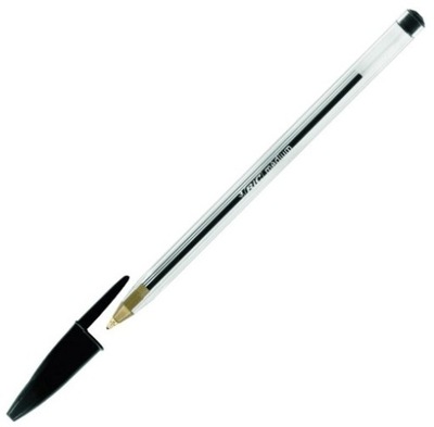 Guľôčkové pero BiC Cristal 0,4 MM čierne odolné