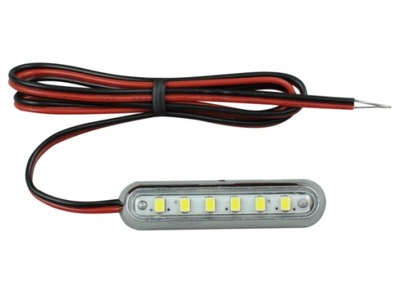 Лампа led фонари габаритный 6 smd led tir 12v 24v ! фото №1