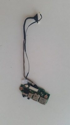 Asus N52D Gniazdo moduł audio USB eSATA