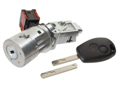 Renault kangoo iii 08-12 замок зажигания + ключ nowa фото №1