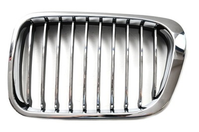 BMW 3 E46 98-01, GRILLE CALANDRE DU RADIATEUR GRILLE CHROME GAUCHE - milautoparts-fr.ukrlive.com