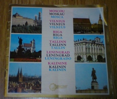 ZSRR - MOSKWA WILNO RYGA TALLIN stary folder