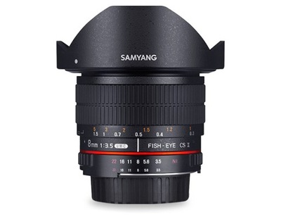 Samyang 8mm F3.5 Fisheye CS II Canon FOTORIMEX