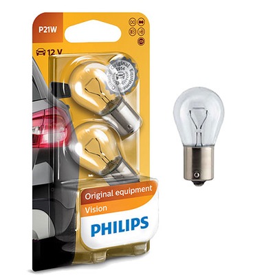 Philips Žiarovky P21W Vision +30% viac svetla