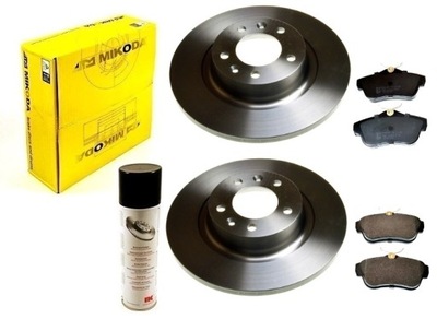 DISQUES SABOTS DE FREIN CITROEN JUMPY FIAT SCUDO PEUGEOT EXPERT 2007- ARRIÈRE KIT - milautoparts-fr.ukrlive.com