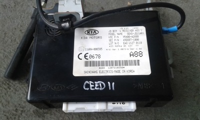 Kia ceed ii 2012-16 модуль бортовий комп'ютер bcm 95400-a2880 фото №1