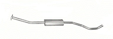 SILENCER NISSAN MICRA 1.2 05- MATERIAL - milautoparts-fr.ukrlive.com