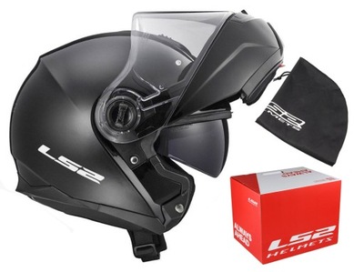 KASK LS2 FF325 STROBE SOLID BLACK MAT BLENDA XS