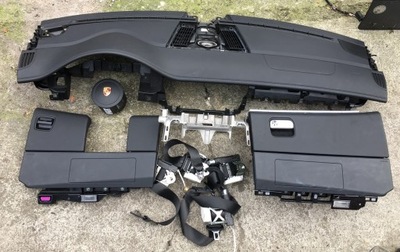 Porsche panamera lift консоль подушка безопасности ремни фото №1