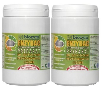 2 x ENZYBAC 1kg bakterie W Zestawie Taniej