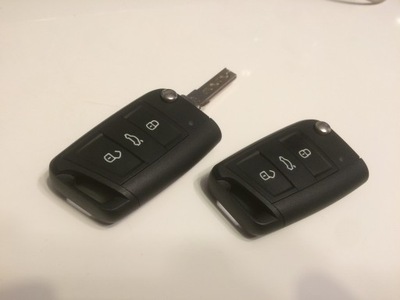 Ключ pilot skoda octavia оригинал фото №1