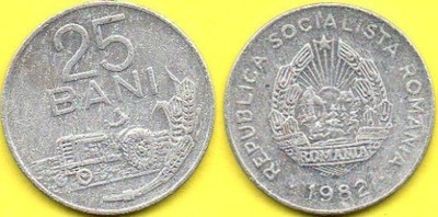 Rumunia 25 Bani 1982 r.