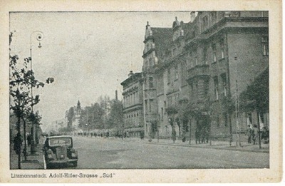 ŁÓDŹ ADOLF HITLER STRASSE BO