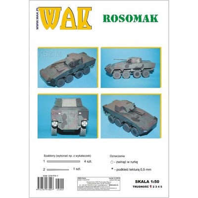 WAK 2-3/13 Transporter Rosomak 1:50
