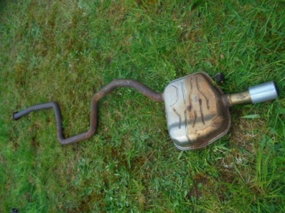 Idealny вихлоп гасник volvo xc70 v70 2.4 дизель 1 фото №1