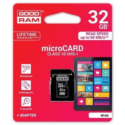 Karta pamięci Goodram 32gb microSD class 10
