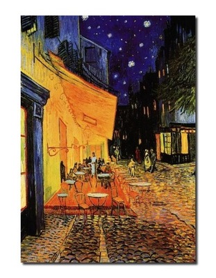 obraz Vincent van Gogh Taras kawiarni w nocy
