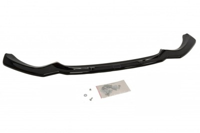 Bmw 1 f20 накладка сплиттер передний m-power lci md фото №1