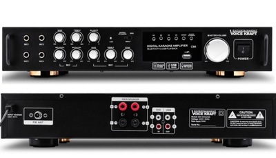 WZMACNIACZ AMPLITUNER STEREO BLUETOOTH USB MP3 FM