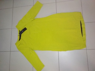 SOLAR, sukienka żółta r. 38