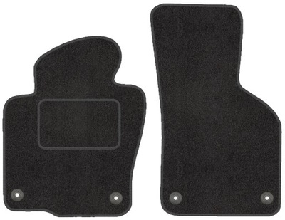 VW VOLKSWAGEN PASSAT CC MATS VELOUR PRZODY - milautoparts-fr.ukrlive.com