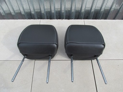 Подголовник перед кожа белый нитка ecosport 2016 r фото №1