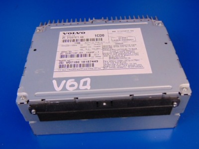 Volvo v60 s60 xc60 v40 считыватель проигрыватель дисков cd фото №1
