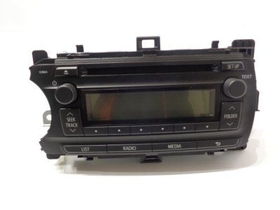 RADIO TABLE DE LECTURE DE DISQUES CD TOYOTA YARIS 3 86120-0D640 - milautoparts-fr.ukrlive.com