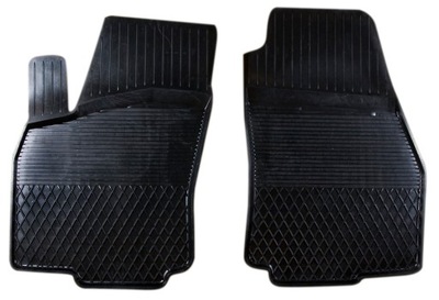 OPEL ZAFIRA A B RUBBER MATS ON FRONT PRZODY - milautoparts-fr.ukrlive.com