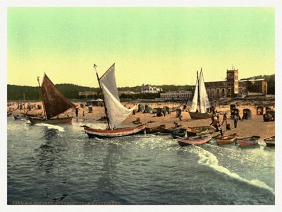 MIĘDZYZDROJE plaża ŻAGLÓWKI 1890 r.