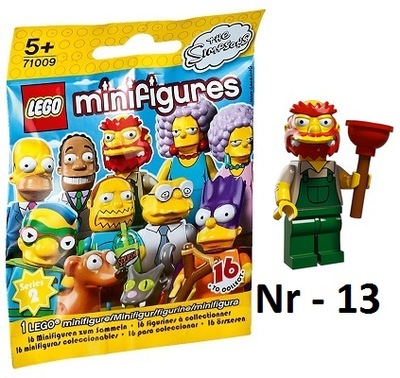 LEGO 71009 MINIFIGURES - WOŹNY WILLIE - NR 13