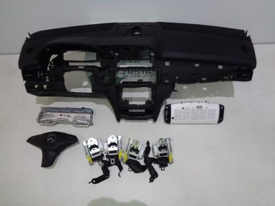 Mercedes glk przed lift приборная панель консоль подушка безопасности ремни фото №1