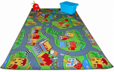 Dywan dla Dzieci Farma Zagroda do Zwierząt 120x200