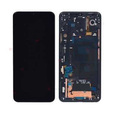 LG G7 Fit Q850 LCD digitizer wyświetlacz Ramka
