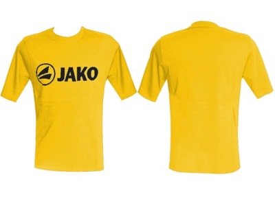 KOSZULKA SPORTOWA MĘSKA ŻÓŁTA T-SHIRT JAKO XXL