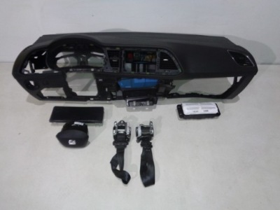 Seat leon iii 3 панель приладів консоль подушка безпеки ремені комплект reg фото №1