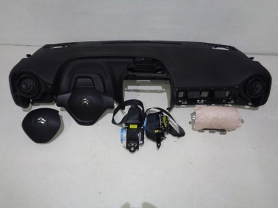 Citroen c1 панель приладів консоль подушка безпеки ремені комплект фото №1