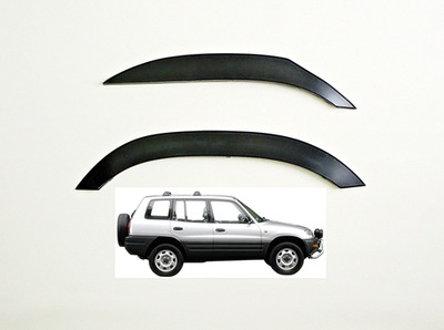 TOYOTA RAV4 94-00 nakładki osłona na błotnik 4 szt