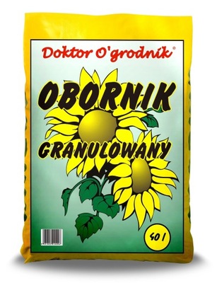Obornik 40L Nawóz Granulowany Kurzo - Bydlęcy 25kg